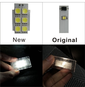 AngelHue для Tesla модель 3/Y/S/X Ультра-яркие Внутренние светодиодные лампы освещения Комплект аксессуаров подходит для багажника, Frunk, дверного фонаря - Product Image 4