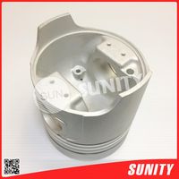 Nouveau piston diesel en aluminium SUNITY 727610-22726 Alfin 6CH DT 104mm pour bateaux Yanmar, pièce de rechange taïwanaise