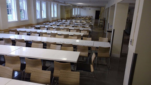 Canadá <span class=keywords><strong>comida</strong></span> tribunal restaurante mesa <span class=keywords><strong>de</strong></span> comedor y sillas muebles <span class=keywords><strong>de</strong></span> escuela <span class=keywords><strong>de</strong></span> mármol artificial para la venta - Product Image 2