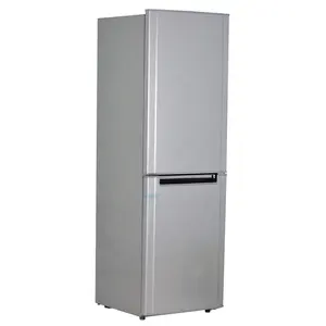 198L 12v 24v DC compresor doble puerta Solar refrigerador