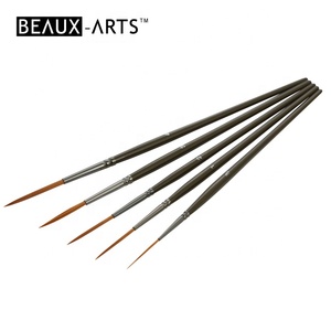 Detalle de nailon para pintar el cabello, juego de pinceles en miniatura para aceite, acrílico, acuarela, uñas, Mini pincel para pintar - Product Image 2