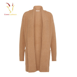 <span class=keywords><strong>Cardigan</strong></span> con collo a scialle invernale da <span class=keywords><strong>donna</strong></span> senza <span class=keywords><strong>bottoni</strong></span> - Product Image 3