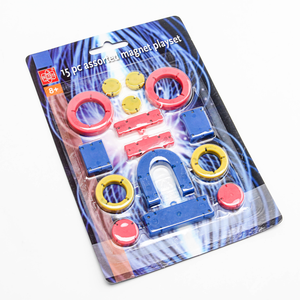 Gelsonlab HS-MA003 15 pièces assorties ensemble D'aimant Aimant jouer ensemble pour L'éducation aimant expérience Scientifique - Product Image 1