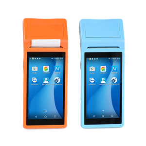 LASAET Mobile Handheld POS Android 11,0/<span class=keywords><strong>3G</strong></span> PDA con lector NFC e impresora térmica incorporada 58mm - Product Image 5