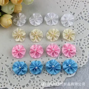 Yapma seksi iç çamaşırı dekorasyon mini şerit çiçekler