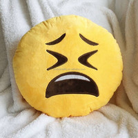 custom emoji pillows