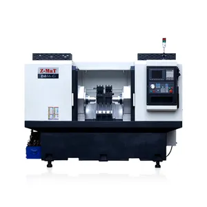 Top1 fornitore di alta precisione doppio mandrino lineare guida cnc tornio automatico DA66-G