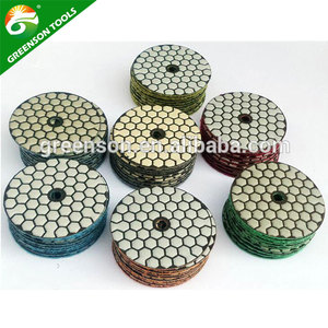 Utilisation à sec diamant tampon de polissage pour marbre granit béton tuile - Product Image 2