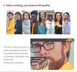 Cámara Digital Profesional AE8 para <span class=keywords><strong>Caza</strong></span> de <span class=keywords><strong>Fantasmas</strong></span> con Resolución 4K, Compatible con Accesorios, Videocámara - Product Image 4