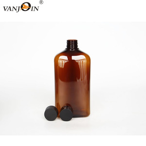Bottiglia Oblunga in PET Ambrato da <span class=keywords><strong>500</strong></span> <span class=keywords><strong>ml</strong></span> con Collo 28-410 - Product Image 6