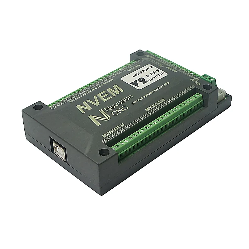 NVUM 4 eksen Mach3 USB kartı 300KHz yönlendirici 3 4 6 eksen hareket kontrol kartı kesme panosu için DIY gravür makinesi