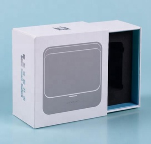 Boîtes en carton à tiroir coulissant avec insert en mousse éponge Doublure en papier gaufré <span class=keywords><strong>pour</strong></span> appareils électroniques - Product Image 2