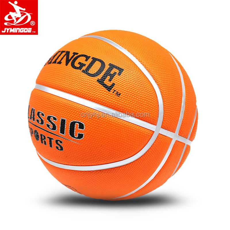Лучшее качество, оранжевый резиновый баскетбольный клуб вам 7