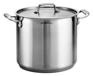 Leegin Hot Sale Catering Besar Stainless Steel Memasak Set Stock Pot untuk Hotel dan Restoran