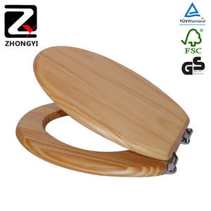 Siège de toilette en bois massif MDF pour articles sanitaires à vendre - Product Image 2