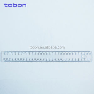 Lupa transparente de 30cm, regla de plástico - Product Image 2