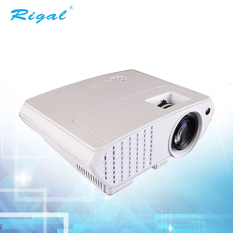 Portable Mini Full HD 1080P TV LED Home Theater Cinema Bisnis Proyektor