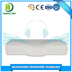 Venta caliente pura almohada de espuma de memoria confort música nuevos productos en <span class=keywords><strong>el</strong></span> mercado de china 2017 - Product Image 1
