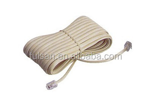 Haute Qualité Plat et Rond Cat3 RJ11 Câble Téléphonique - Product Image 3