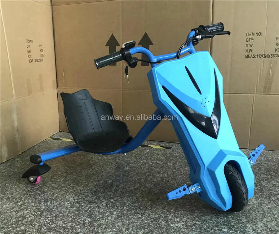 Dfift trike 200 W Kids drift trike drie wiel 360 Elektrische Smart Drifting trike Scooter