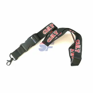 Promotional Customized Logo Nylon Lanyard With ID Sign Badge Holder