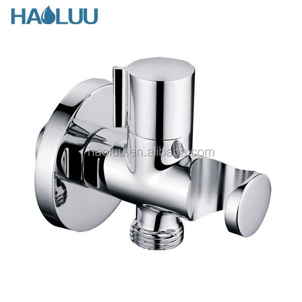 HL59014 латунный угловой клапан горячей и холодной воды shattaf, кронштейн смесителя