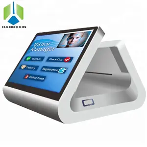 2D scanning Biometric facial recognition device with ID verification and thermal receipt printer POS GC-082+