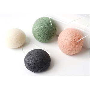 Konnyaku — éponge Konjac de nettoyage du <span class=keywords><strong>visage</strong></span>, 100% originale, japon, naturelle, 1 pièce - Product Image 2
