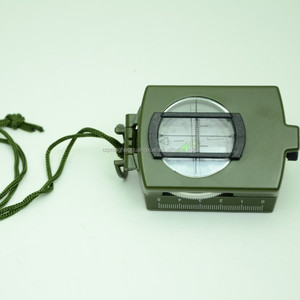 Brújula Prismática de Precisión con Clinómetro y Cordón para Topografía Geológica y Exploración Forestal - Product Image 6