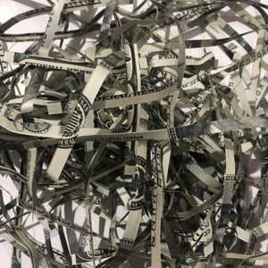 Giấy Vụn In Hình Đô La Để Đóng Gói Mỹ Phẩm - Product Image 2