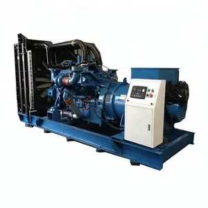 Generador diésel de gran potencia, 800kva, MTU, 12V2000G65