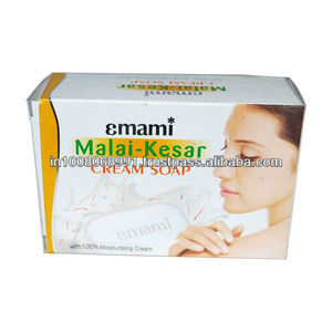 EMAMI MALAI KESAR <b>SOAP</b> <b>Whitening</b> Bar <b>Soap</b> for Adults - Product Image 1