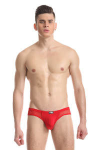 Nueva llegada transparente ropa interior para hombre calzoncillos para hombre malla encantadora linda adolescente Boys Briefs - Product Image 4