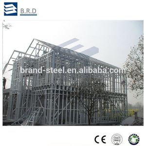quakeproof popular <span class=keywords><strong>en</strong></span> alemania modular moderna casa de estructura de acero prefabricados de villa - Product Image 1