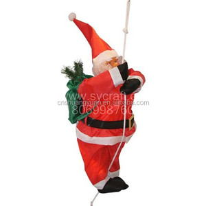 Vendita calda 90CM scala di arrampicata natalizia decorazione natalizia di babbo <span class=keywords><strong>natale</strong></span> - Product Image 2