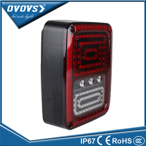 OVOVS best seller EE. UU./UE flash rojo trasero luces de giro 12 <span class=keywords><strong>v</strong></span> llevó la luz de la cola para <span class=keywords><strong>J</strong></span>-eep W-rangler - Product Image 4