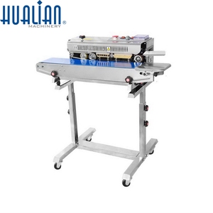 FRB-770III Hualian Stand סוג אריזת אריזה שמן מזון פאוץ רציף שקית פלסטיק חום להקת אוטם איטום מכונה - Product Image 2