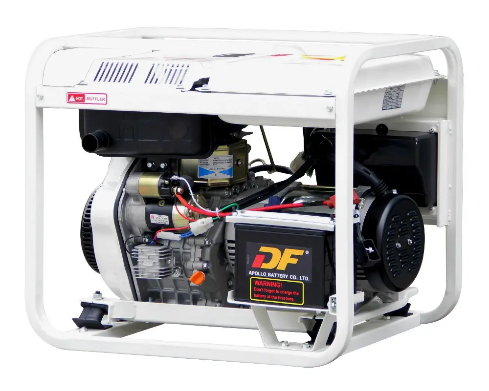 Power Waarde 2000 watt 220 v 2kva draagbare stille diesel generator