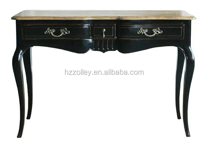 French antique style living room old simple beautiful console table