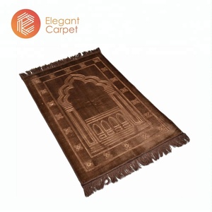 Hiện Đại Rắn Color Hồi Giáo Hồi Giáo Phụ Nữ Sajadah Hồi Giáo Hồi Giáo Cầu Nguyện Thảm - Product Image 5