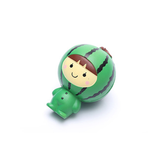 Personnalisé haute qualité pastèque taro squishy squeeze <span class=keywords><strong>dessin</strong></span> animé figure jouet - Product Image 2