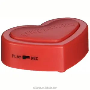 Wholesale teddy bear sound box, small sound module for plush toys, 25sec mini push button recordable sound modules for toys