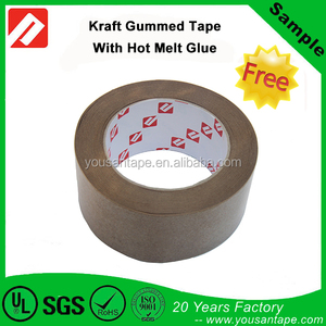 Fibra de Vidrio Reforzada de Seguridad Advertencia Activa de agua Marrón <span class=keywords><strong>Kraft</strong></span> <span class=keywords><strong>Cinta</strong></span> De Papel Engomado con muestra gratis - Product Image 5