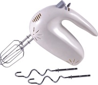 Mixeur à main électrique miniature en plastique 5 vitesses 220V avec crochet pétrisseur