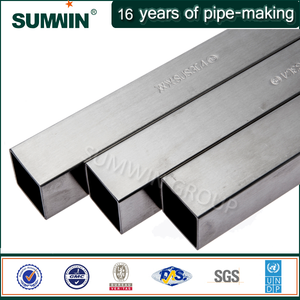 Sumwin escalier garde - corps accessoire mur d'épaisseur en acier inoxydable 316 <span class=keywords><strong>tube</strong></span> carré - Product Image 6