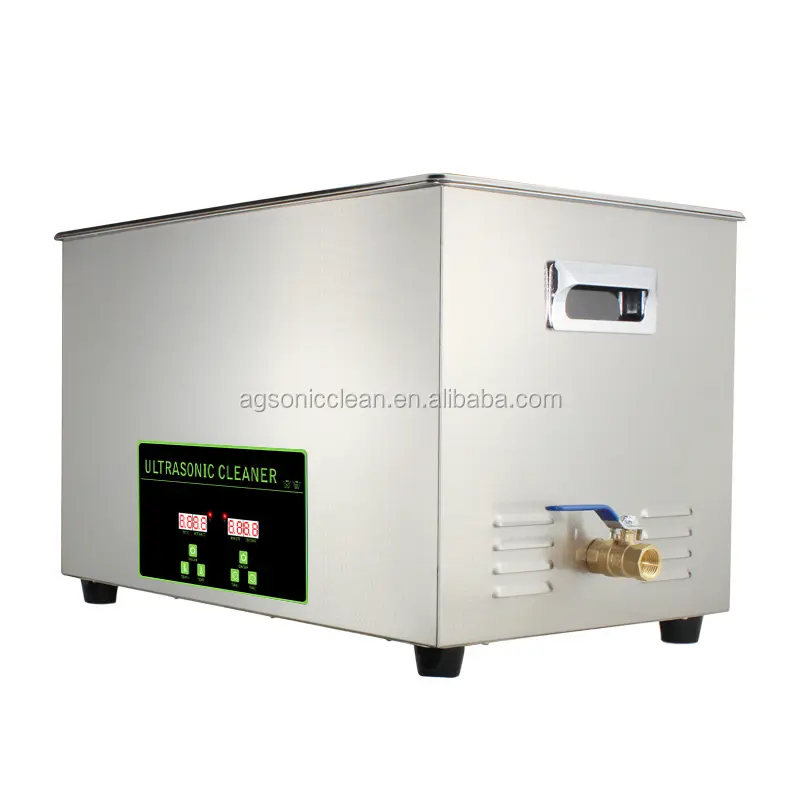 उपकरण 480w गरम अल्ट्रासोनिक प्रयोगशाला उपकरण अल्ट्रासोनिक क्लीनर 30l गहने
