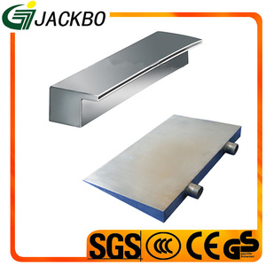 Top vendedor decorativa de interior fuente Jet ducha de acero inoxidable pulido piscina <span class=keywords><strong>cascada</strong></span> con luz LED - Product Image 2