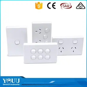 YOUU Wenzhou Nouveau Design Points de Vente Types Interrupteur Électrique