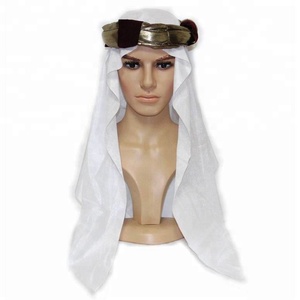 MH-2222 capo Del Partito Del Costume <span class=keywords><strong>Arabo</strong></span> <span class=keywords><strong>Arabo</strong></span> Arabian Capo Donald Shemagh turbante GUTRA <span class=keywords><strong>Copricapo</strong></span> Cappello - Product Image 1