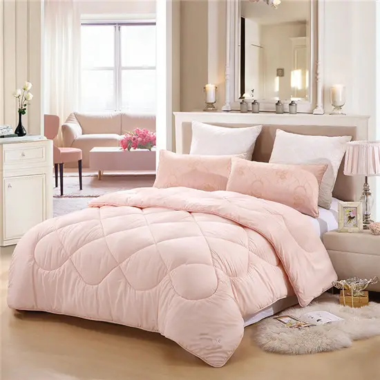 Bán hàng đầu màu hồng ngỗng comforter cho khách sạn